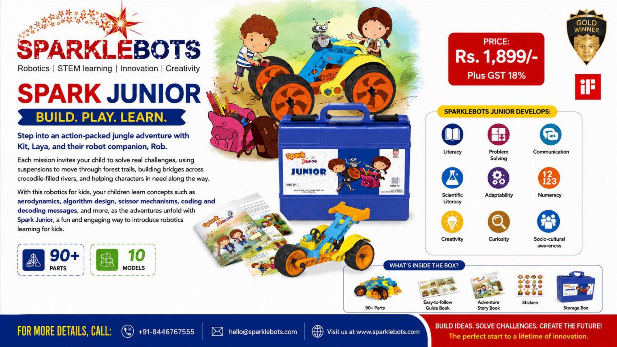 Spark Junior robotics kit