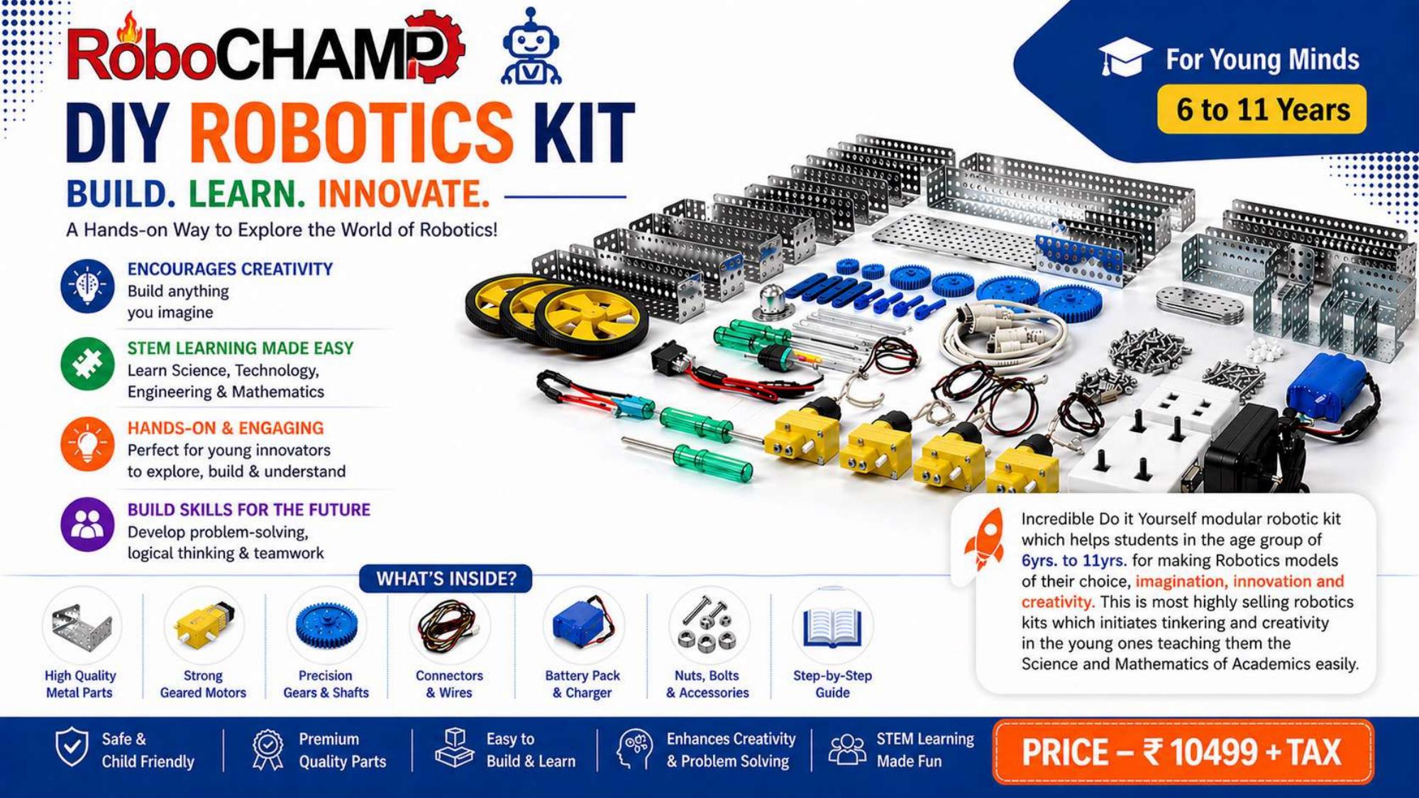 RoboCHAMP DIY Robotics Kit robotics kit