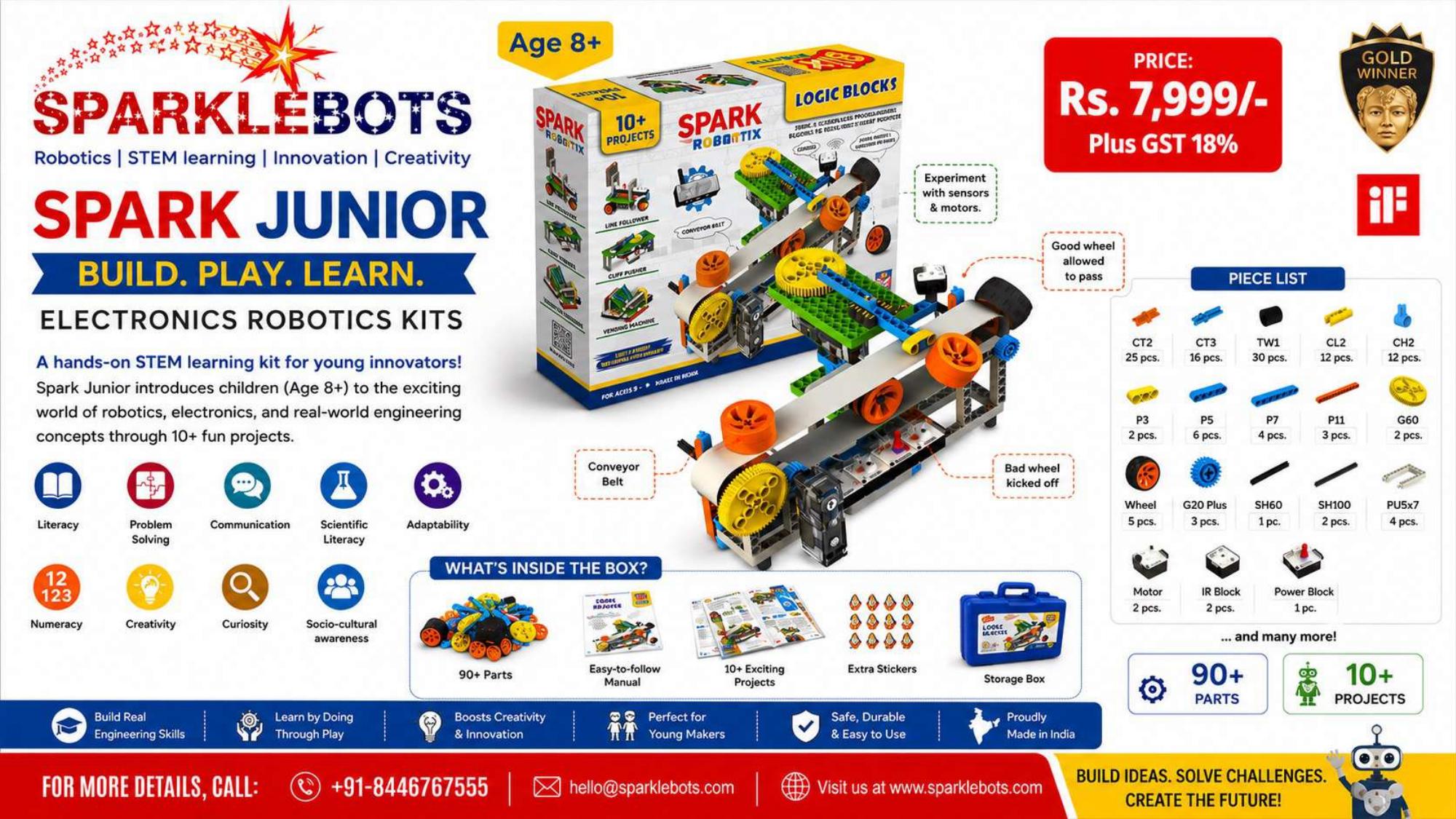 Spark Robottix — Logic Blocks robotics kit
