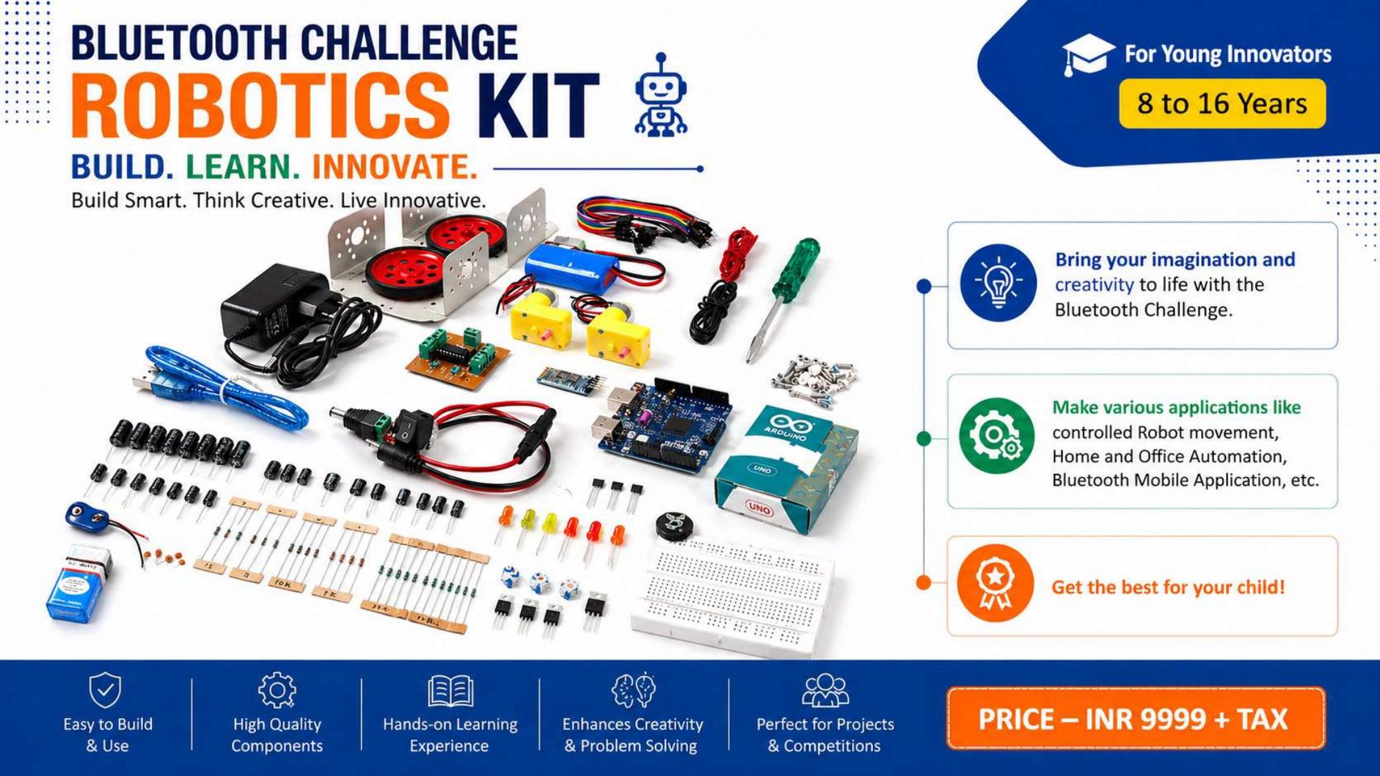 Bluetooth Challenge Robotics Kit robotics kit